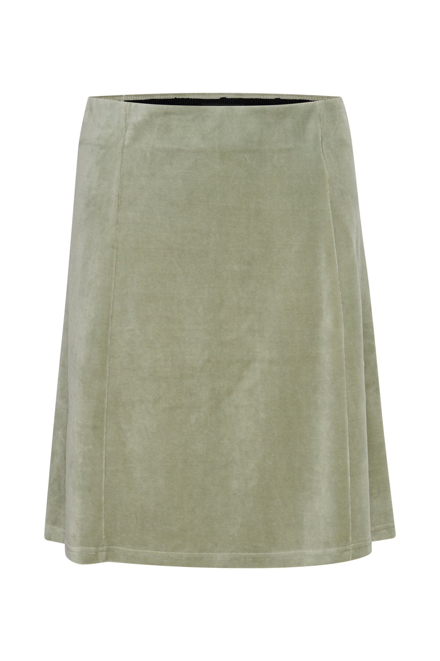 Velvetina mini rok elastische tailleband - Skirts | Fabrique François