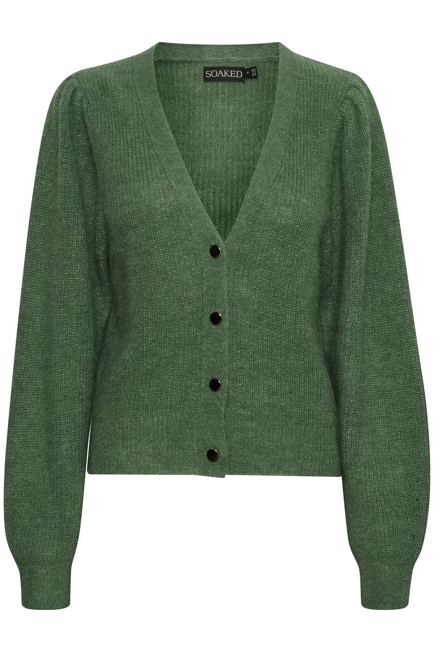 Tuesday puf cardigan lange mouwen wol - Knit | Fabrique François