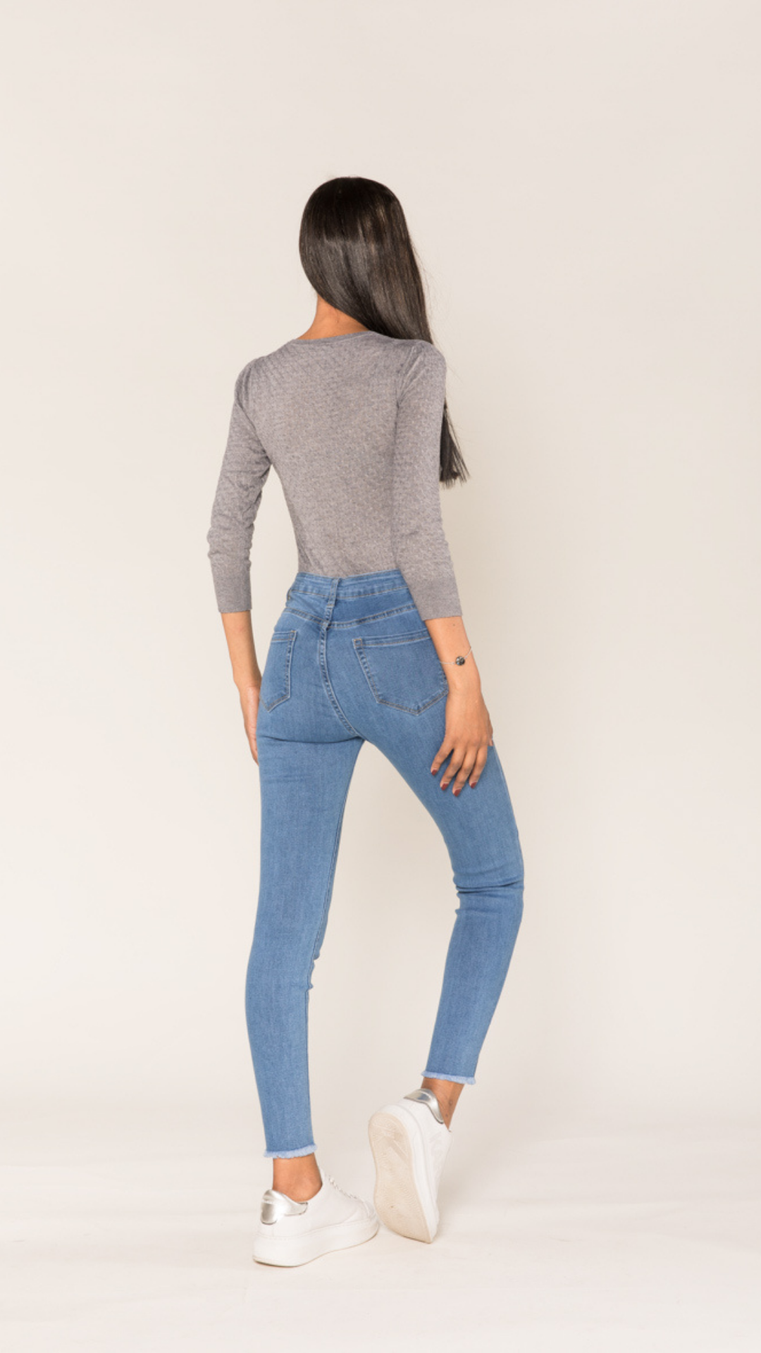Nina Carter skinny jeans licht blauw - skinny jeans licht blauw | Fabrique François