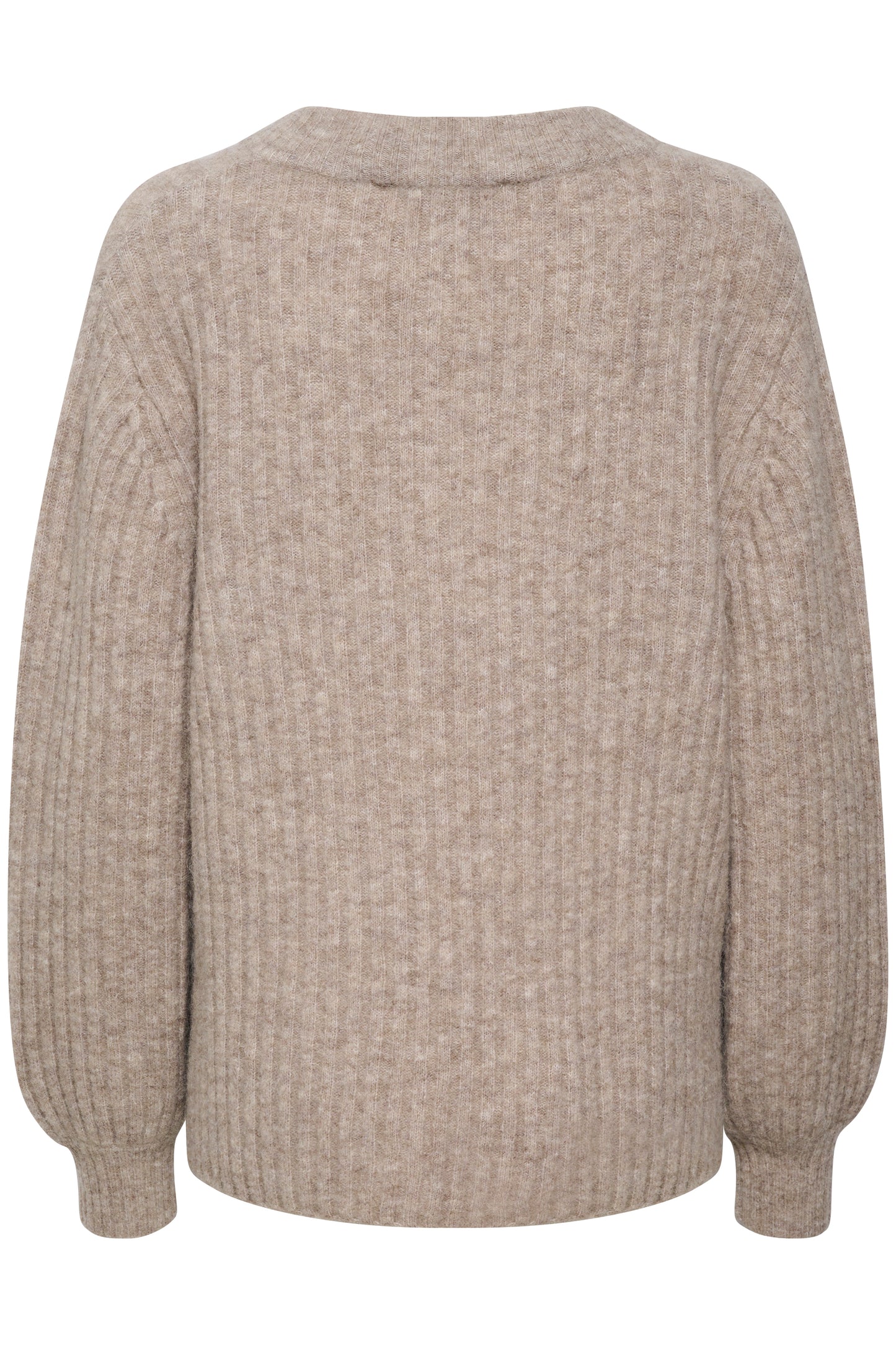 Anina V-Neck Pullover LS STUDIO Knit Atmosphere Melange