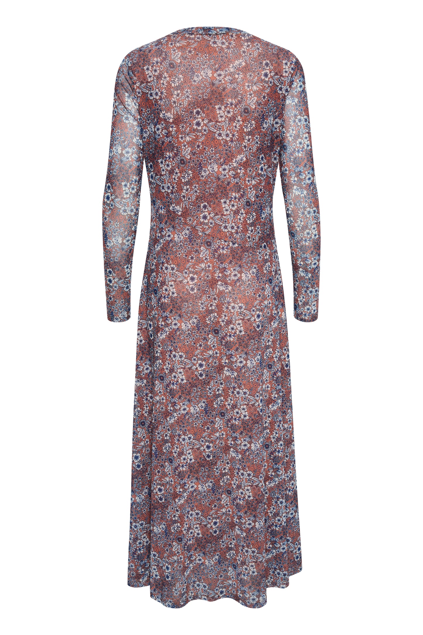Briley Arine Dress LS Dresses Amber Brown Floral