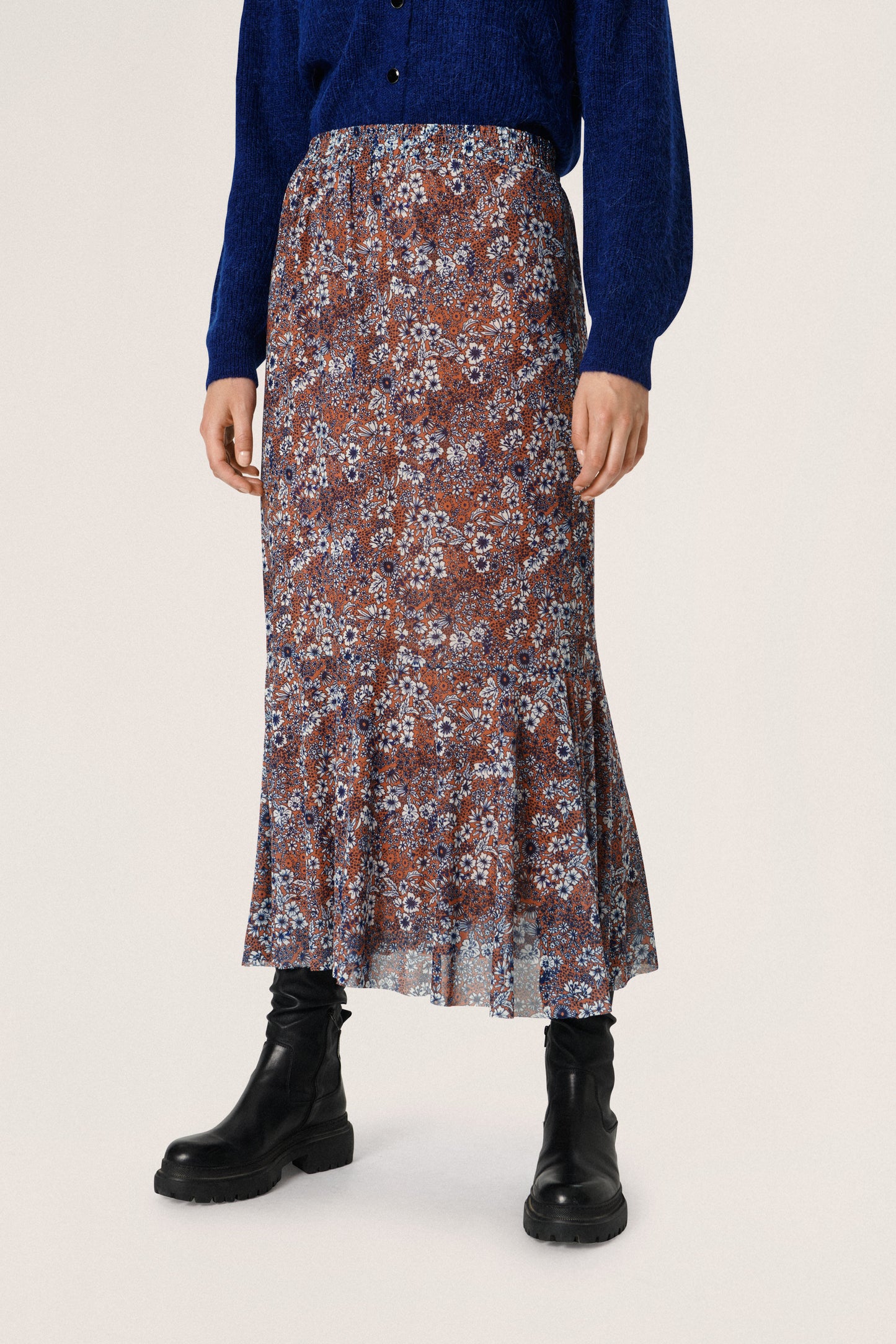 Briley Skirt Skirts Amber Brown Floral