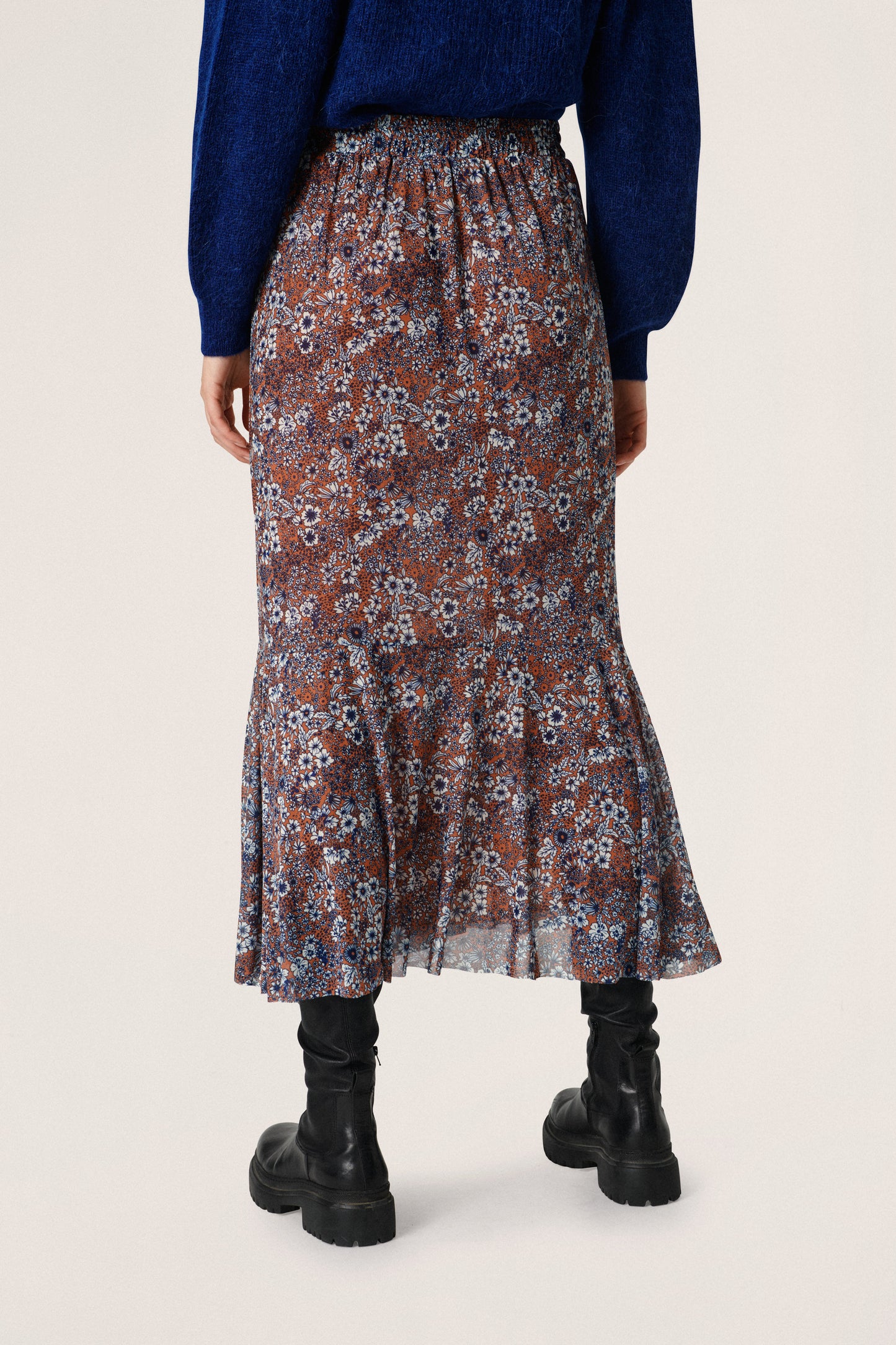 Briley Skirt Skirts Amber Brown Floral