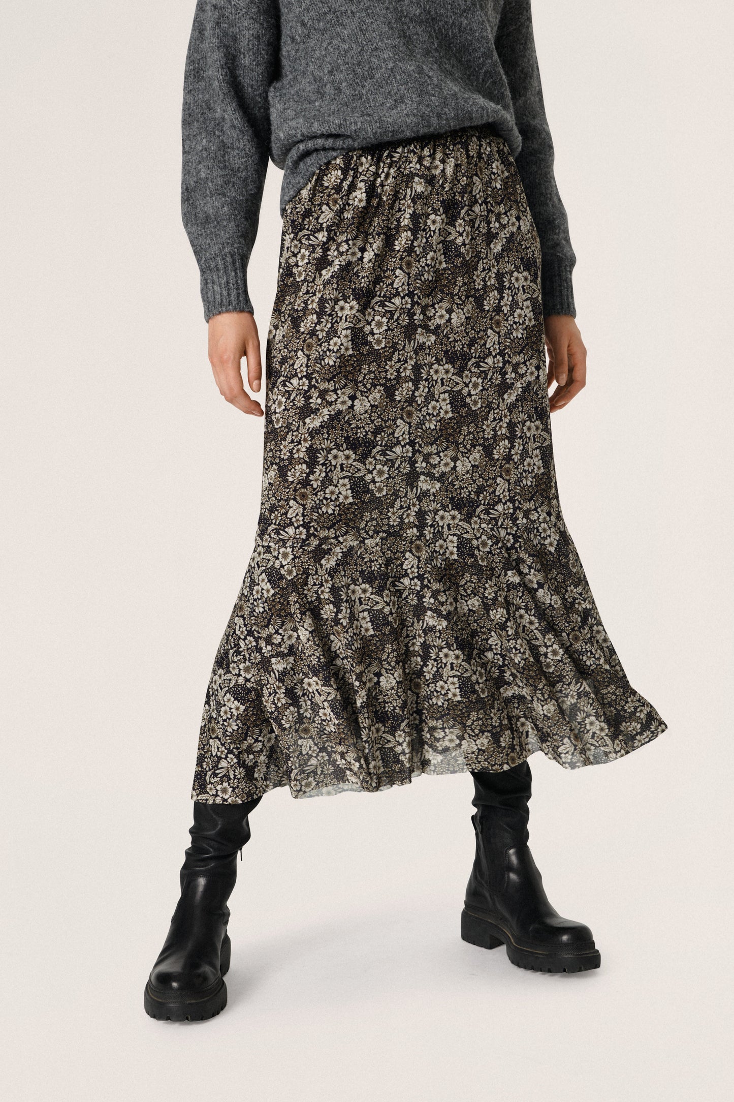 Briley Skirt Skirts Night Sky Floral