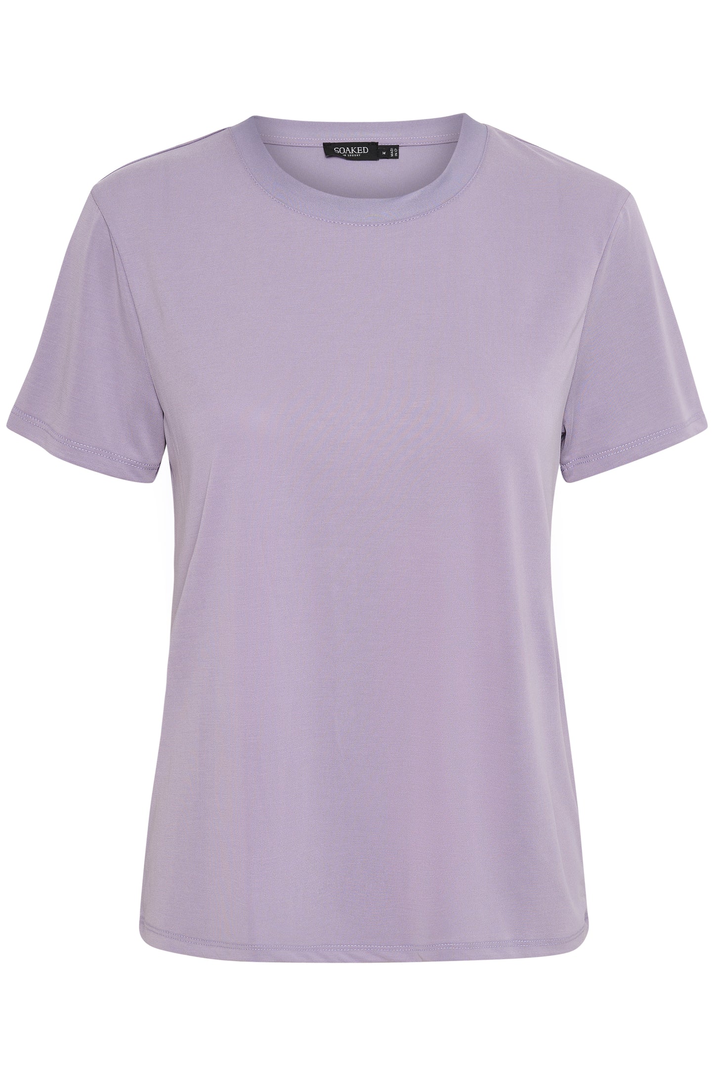 Columbine crew-neck T-shirt SS T-shirts Lavender Gray