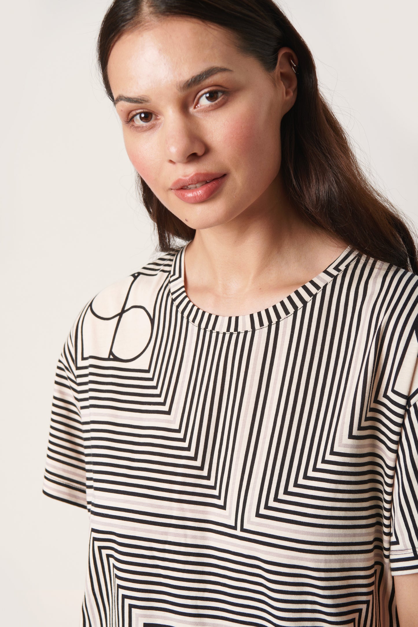 Eve Dress SS Dresses Black Monogram Print