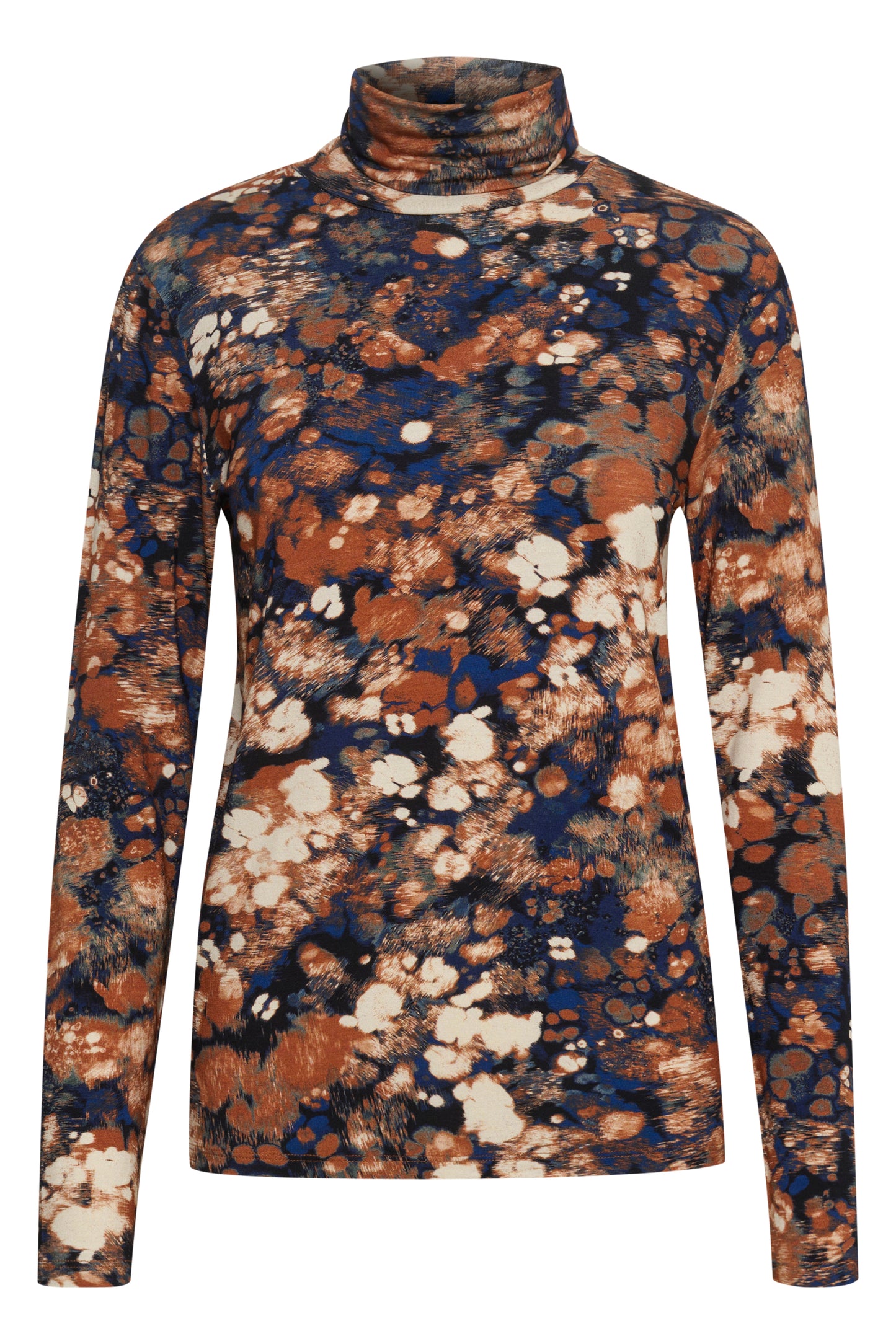 Hanadi Printed Rollneck LS Night Sky Splash Print