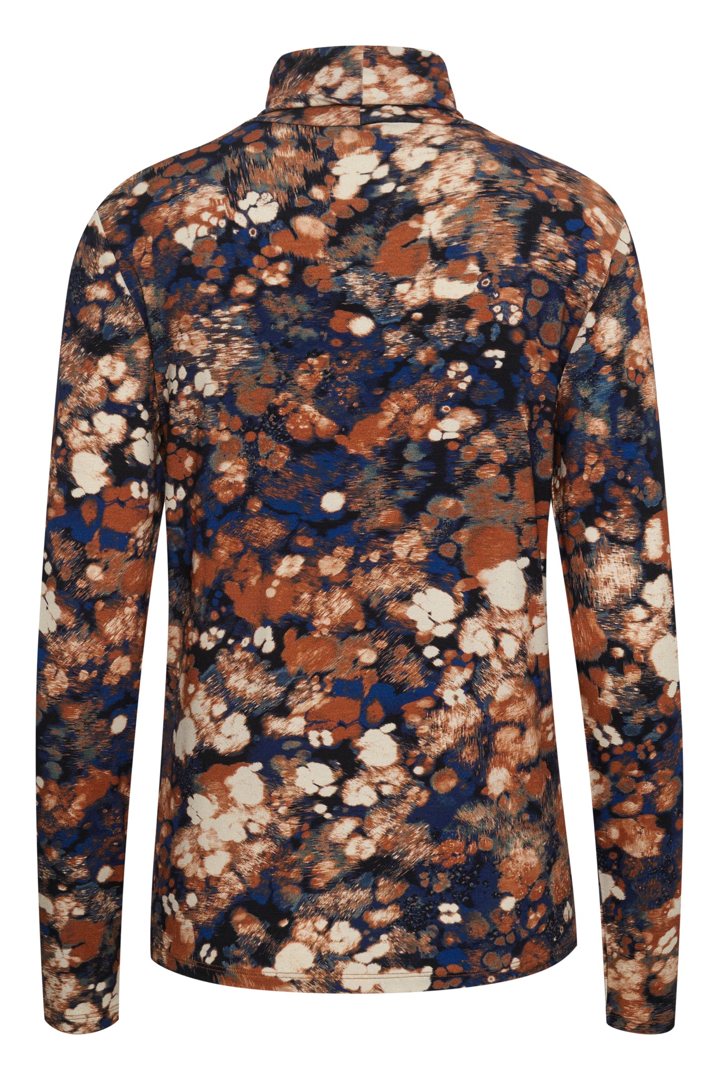 Hanadi Printed Rollneck LS Night Sky Splash Print