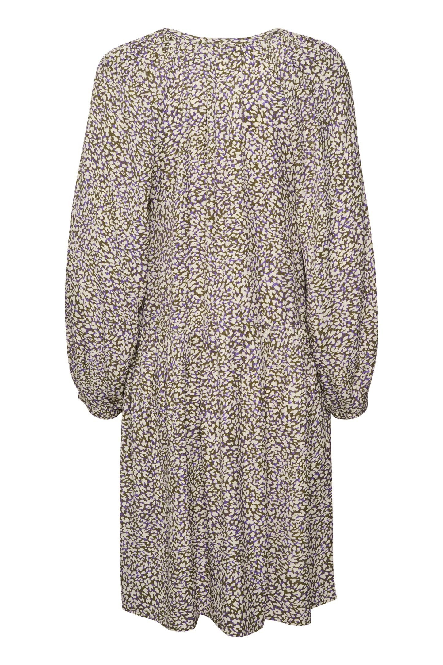 Moie Dress LS Dresses Purple Animal Print