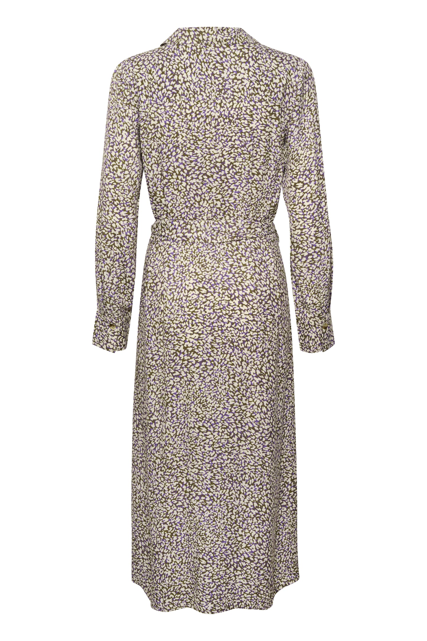 Moie Halima Dress Dresses Purple Animal Print