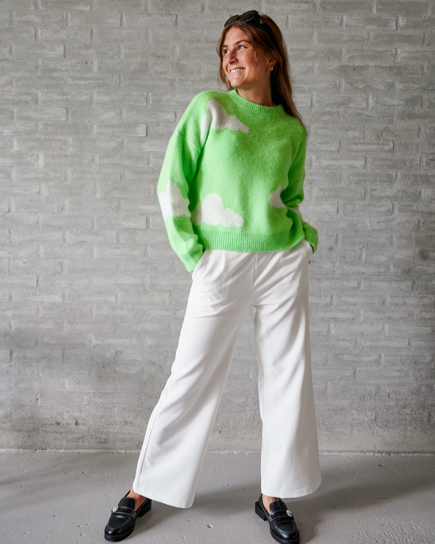 Noella Alto Jumper Knits Green