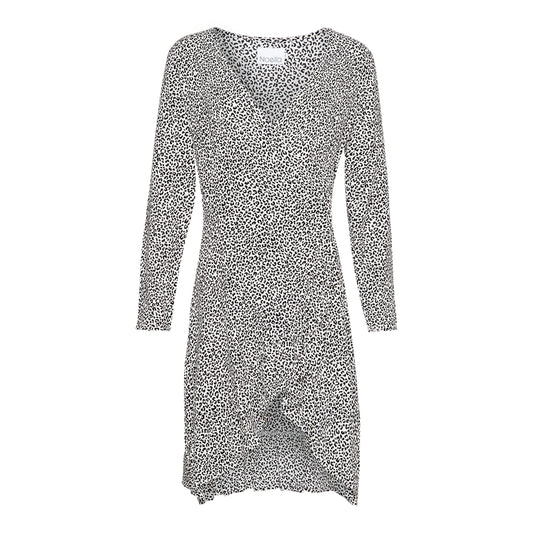 Noella Jagger Dress Viscose Dresses White Leo