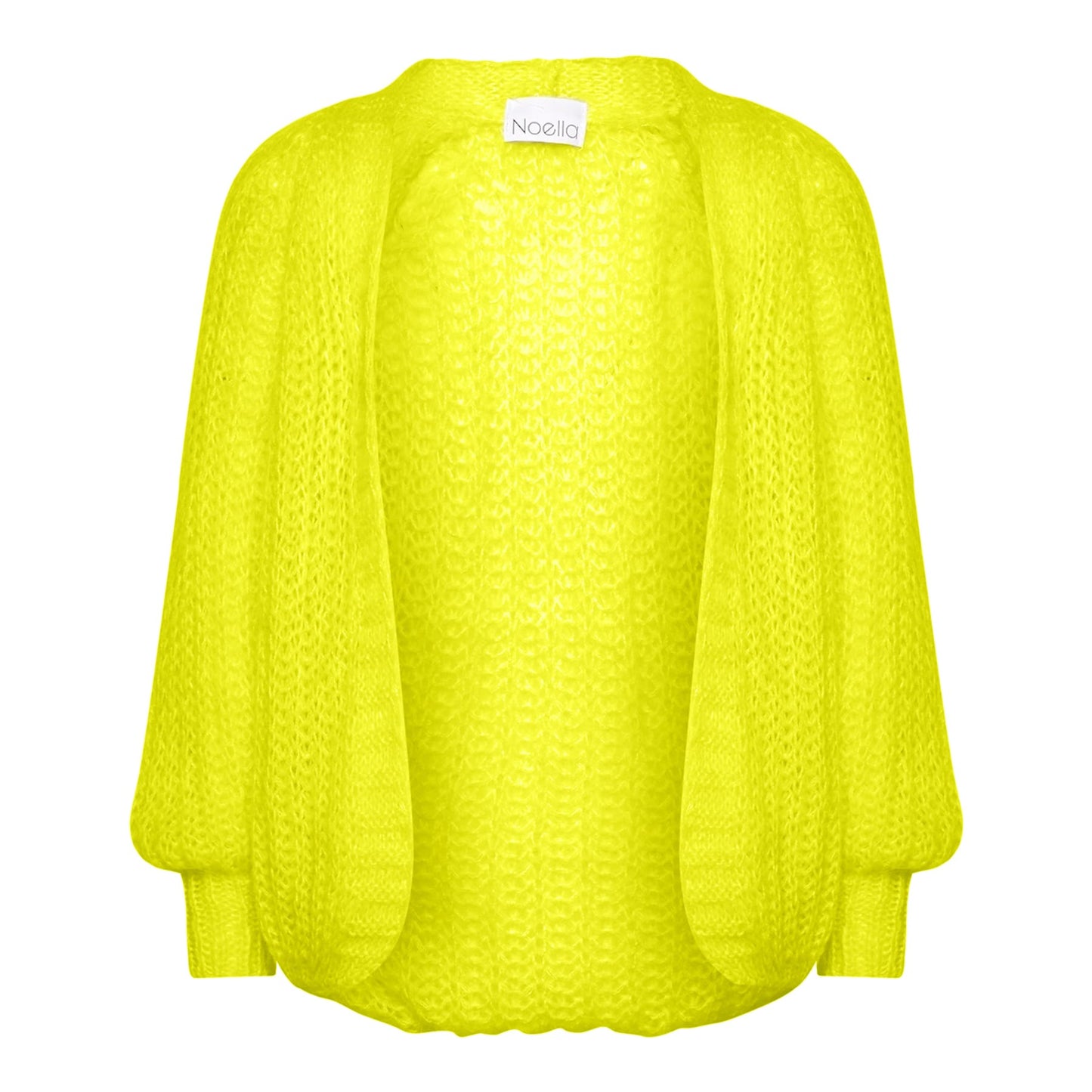 Noella Joseph Cardigan Solid Knits Bright Yellow