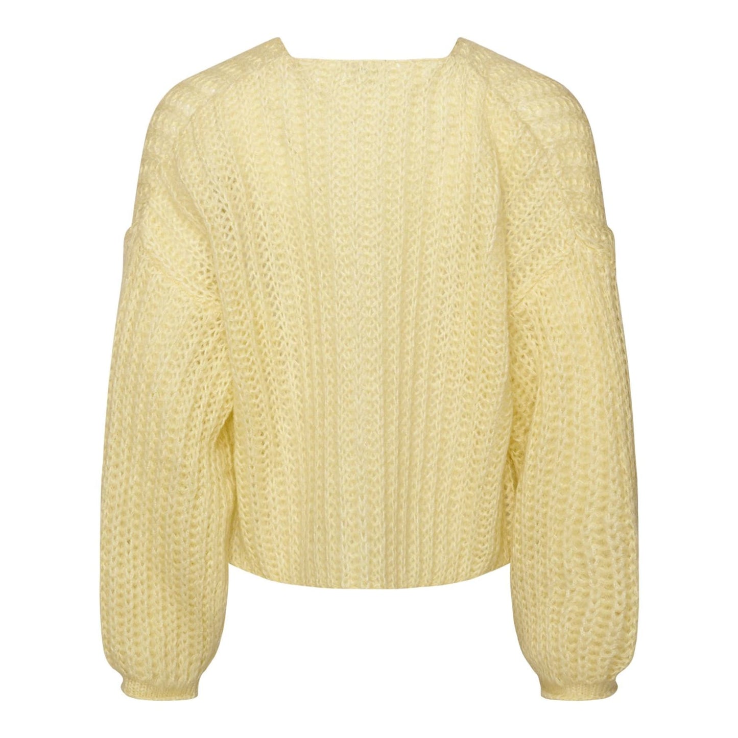 Noella Joseph Cardigan Solid Knits Light Yellow