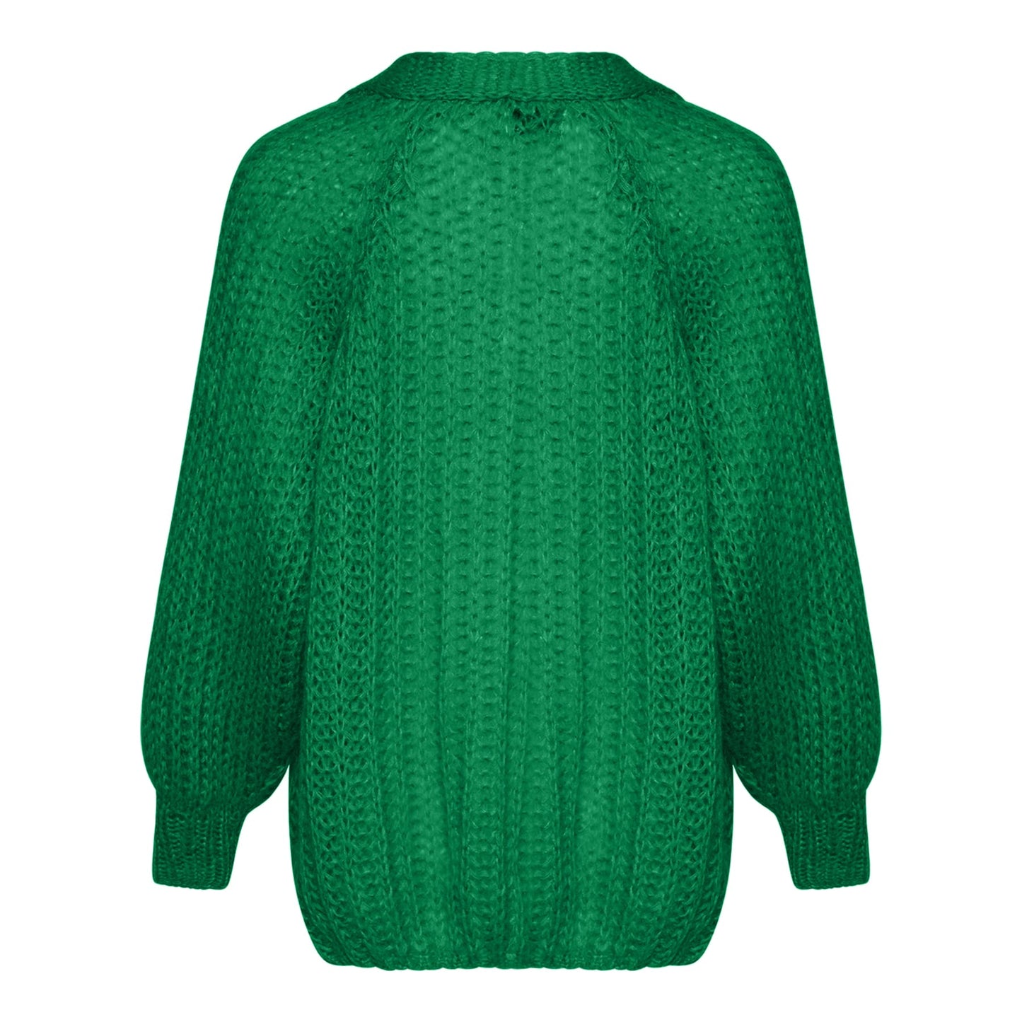 Noella Joseph Cardigan Solid Knits Dark Green