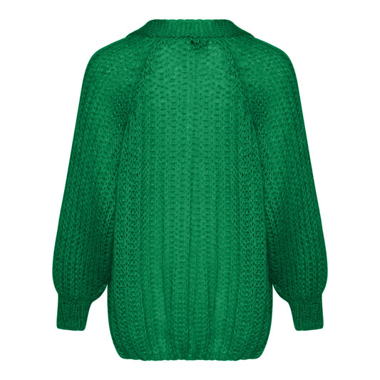 Noella Joseph Cardigan Solid Knits Dark Green