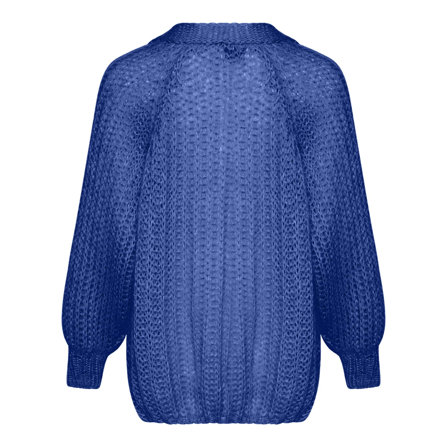 Noella Joseph Cardigan Solid Knits Royal Blue