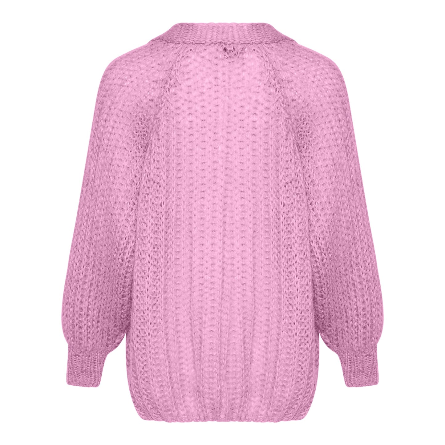 Noella Joseph Cardigan Solid Knits Dusty Pink