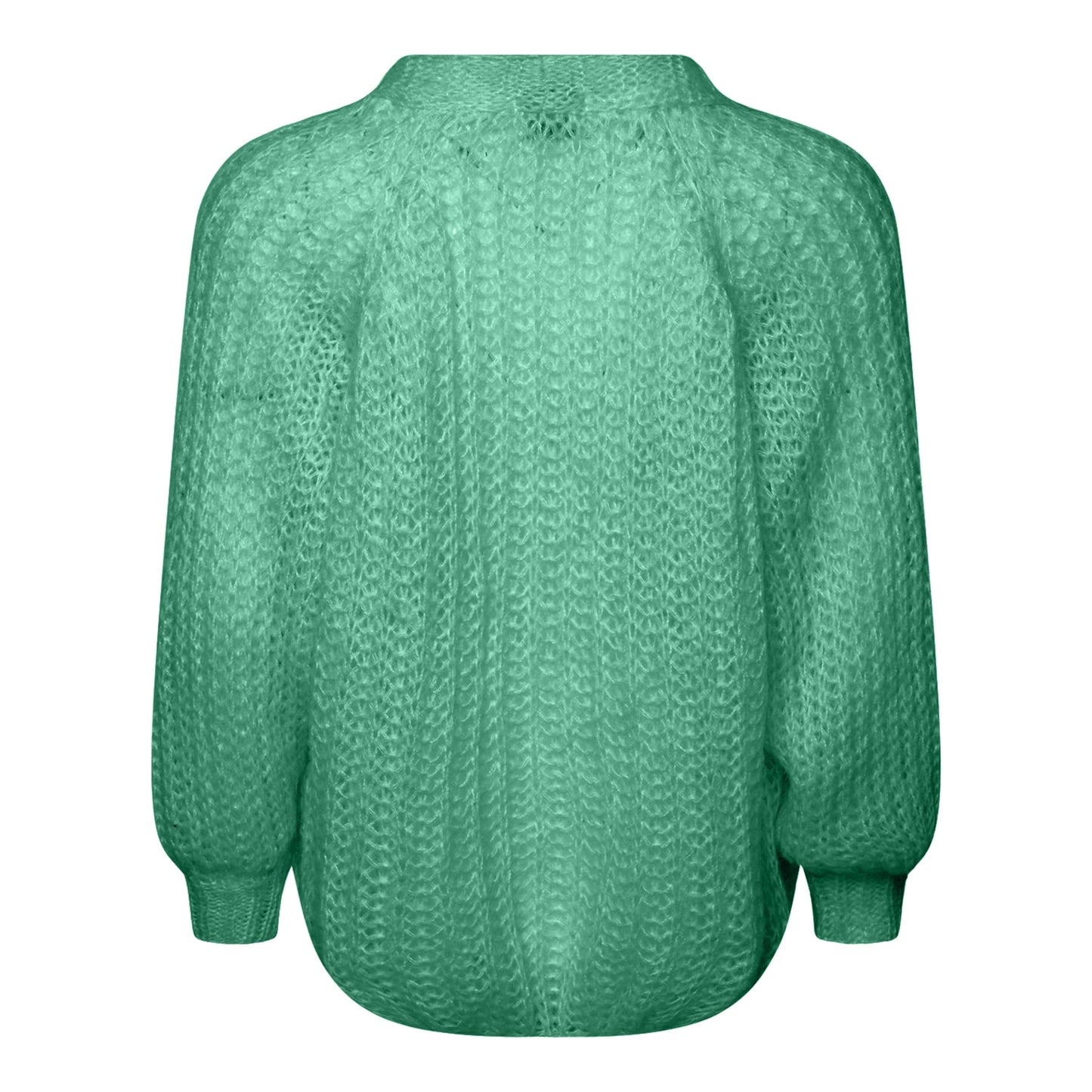 Noella Joseph Cardigan Solid Knits Aqua