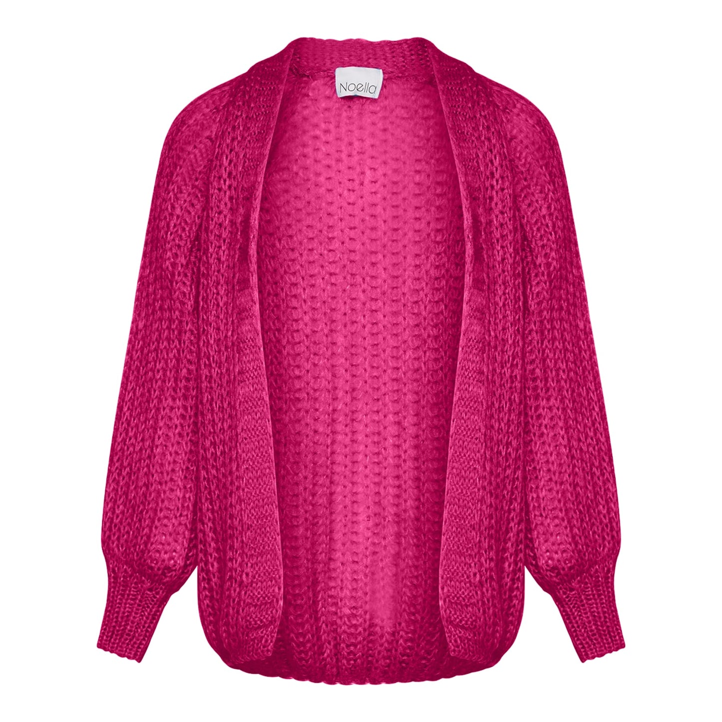 Noella Joseph Cardigan Solid Knits Dark Pink