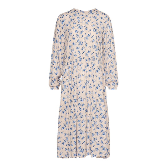 Noella Lipe Dress Viscose Dresses Blue Corn Flower