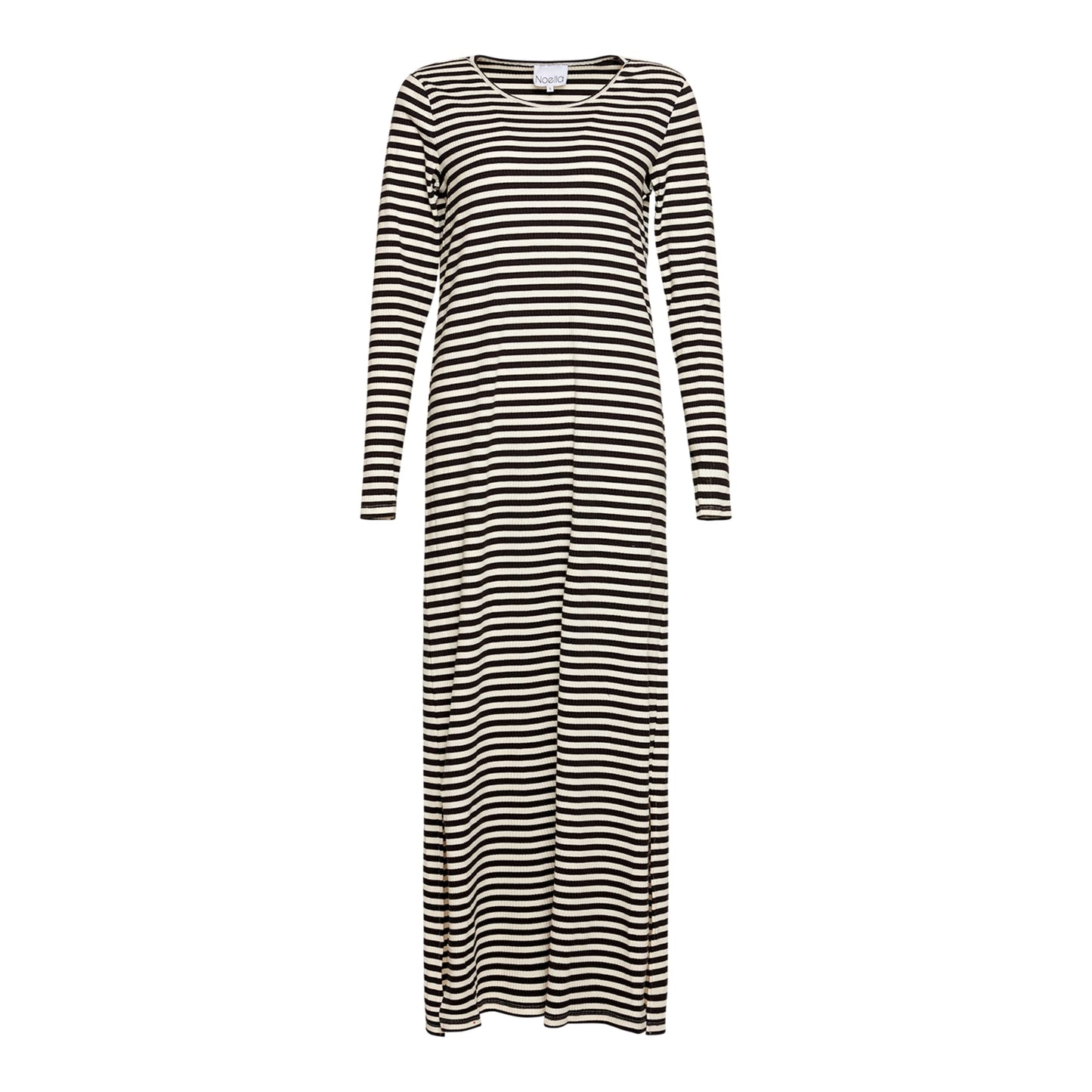 Noella Luelle Dress LS Dresses Antracite/cream