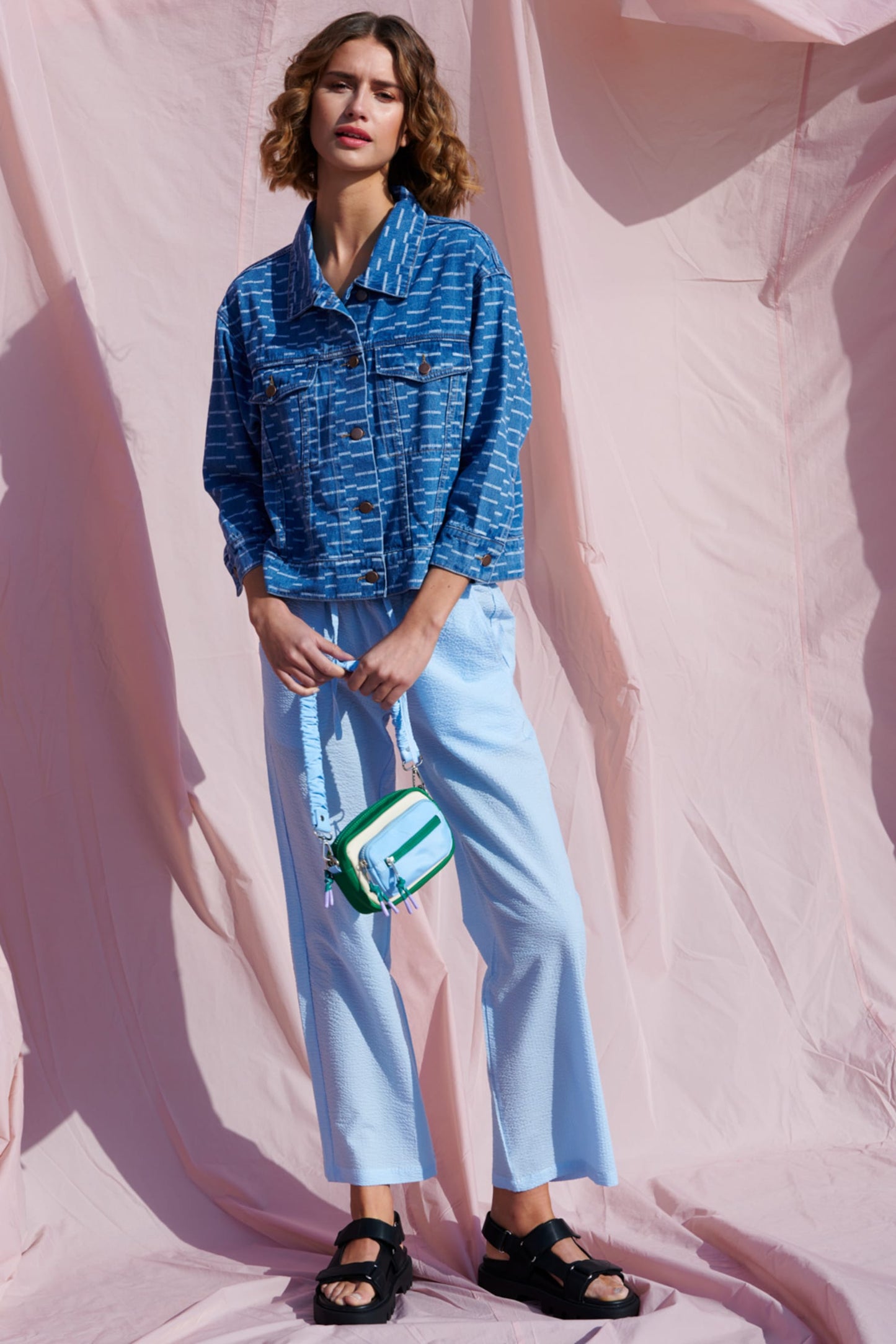Noella Nadine Pants Pants Light Blue