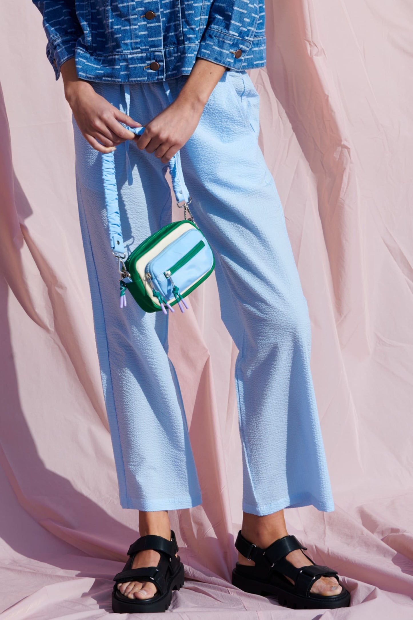 Noella Nadine Pants Pants Light Blue