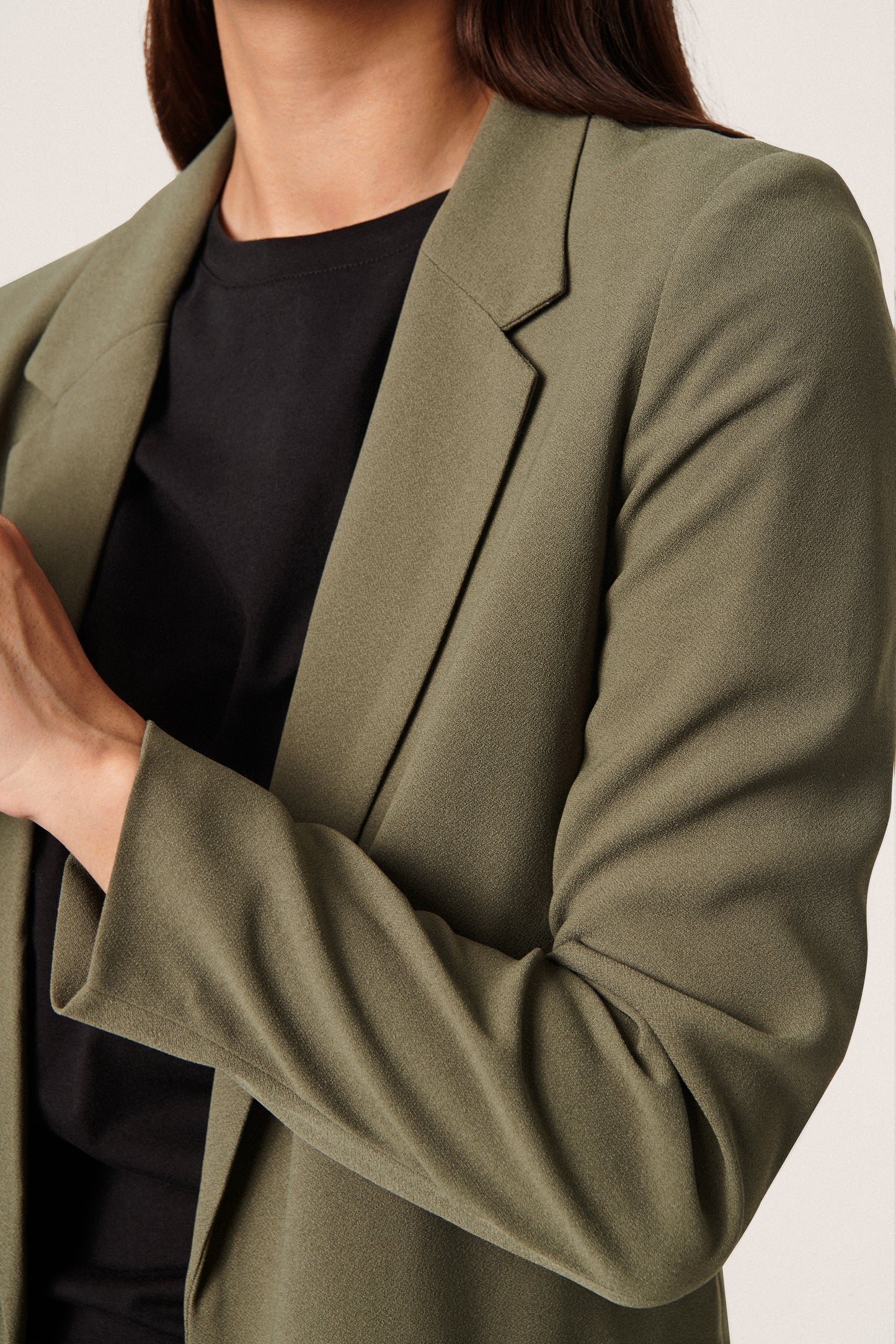Shirley Blazer LS Jackets Tea Leaf
