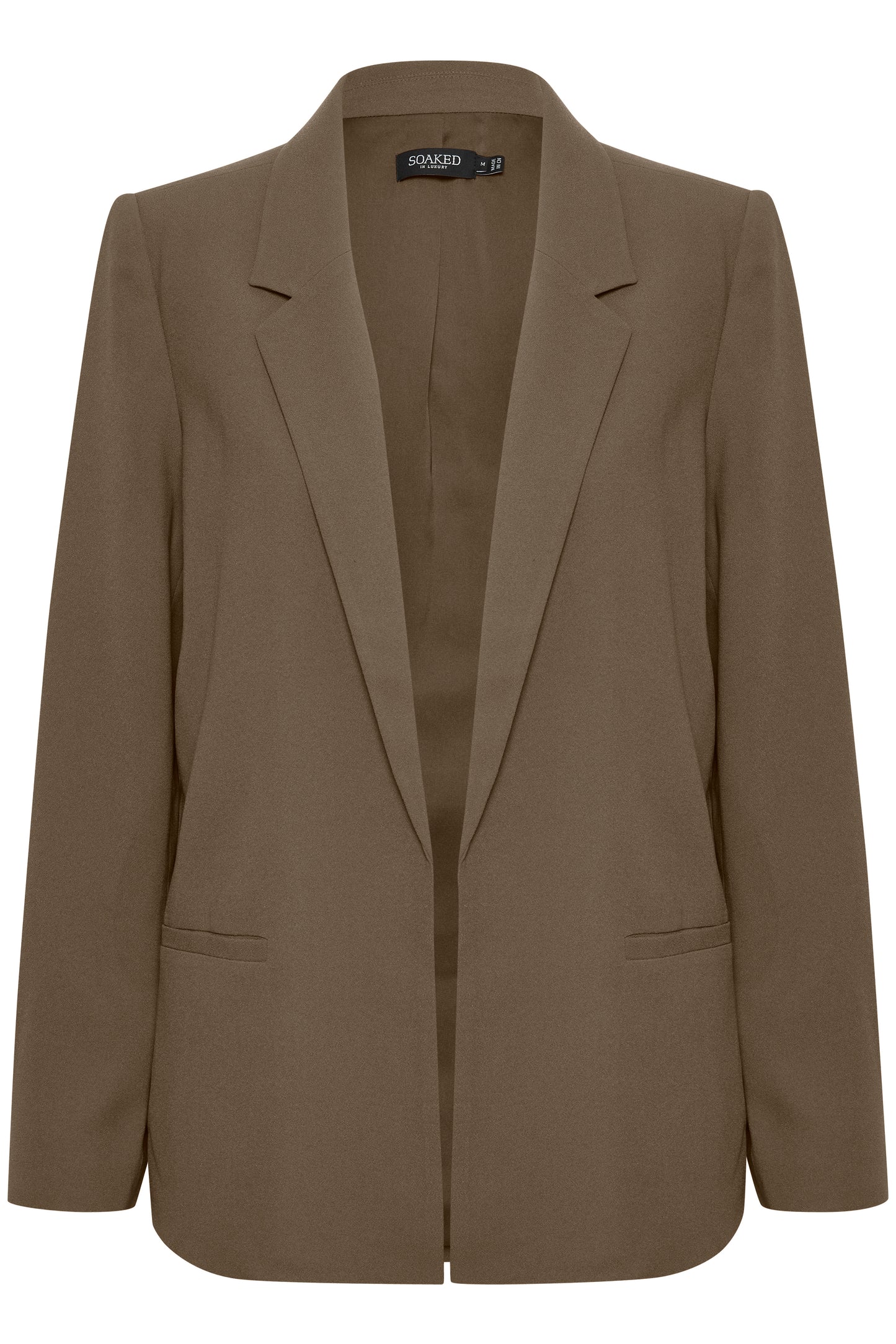 Shirley Blazer LS Jackets Chocolate Chip