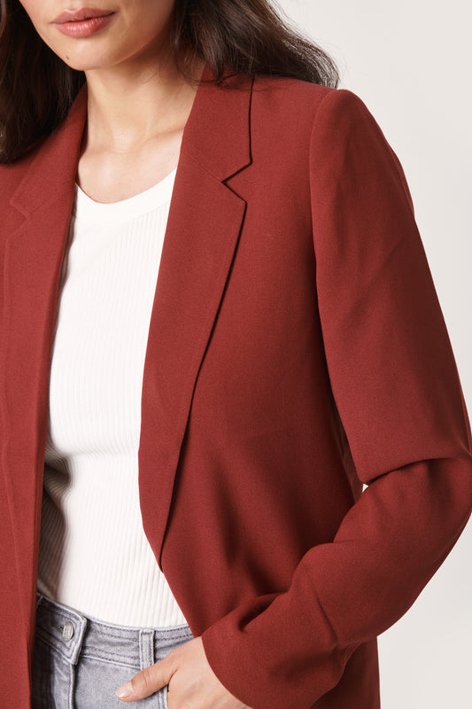 Shirley Blazer LS Jackets Henna