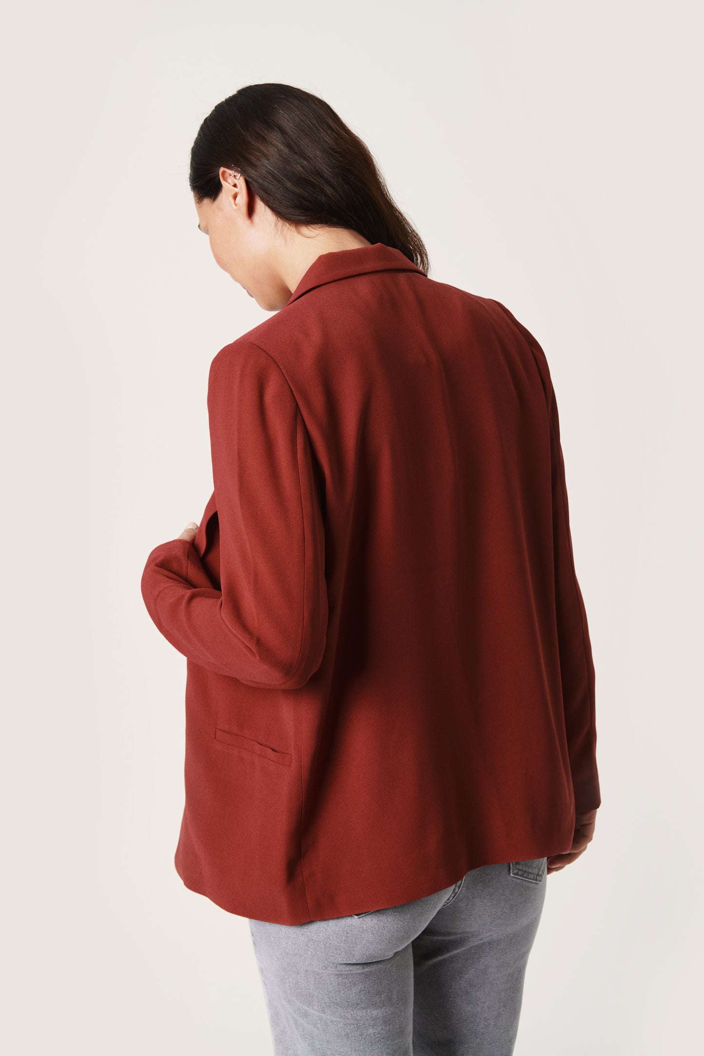 Shirley Blazer LS Jackets Henna