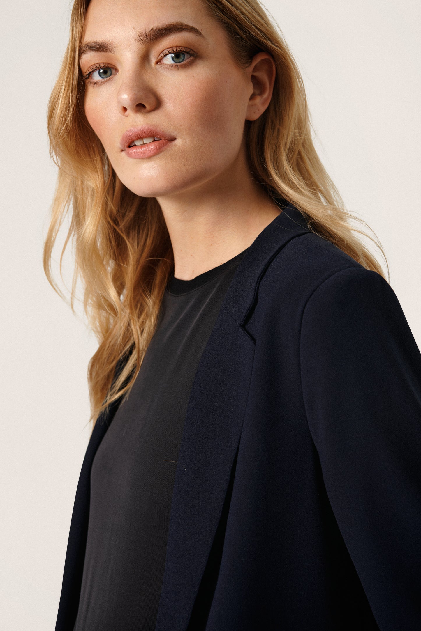 Shirley Blazer LS Jackets Night Sky