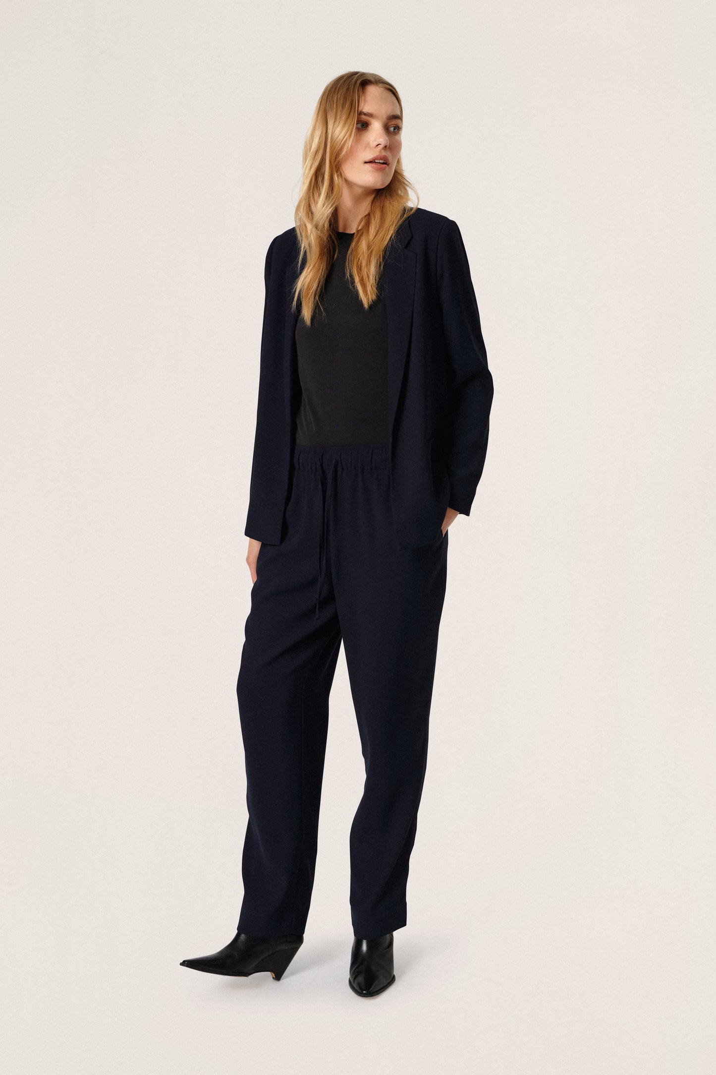Shirley Blazer LS Jackets Night Sky