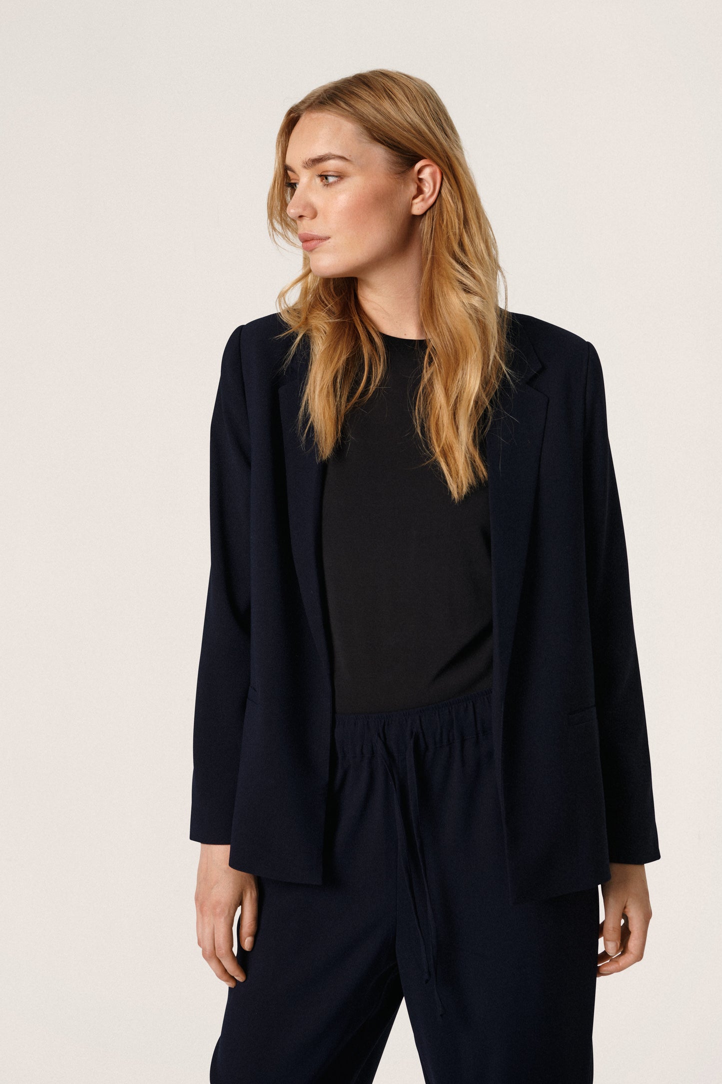 Shirley Blazer LS Jackets Night Sky