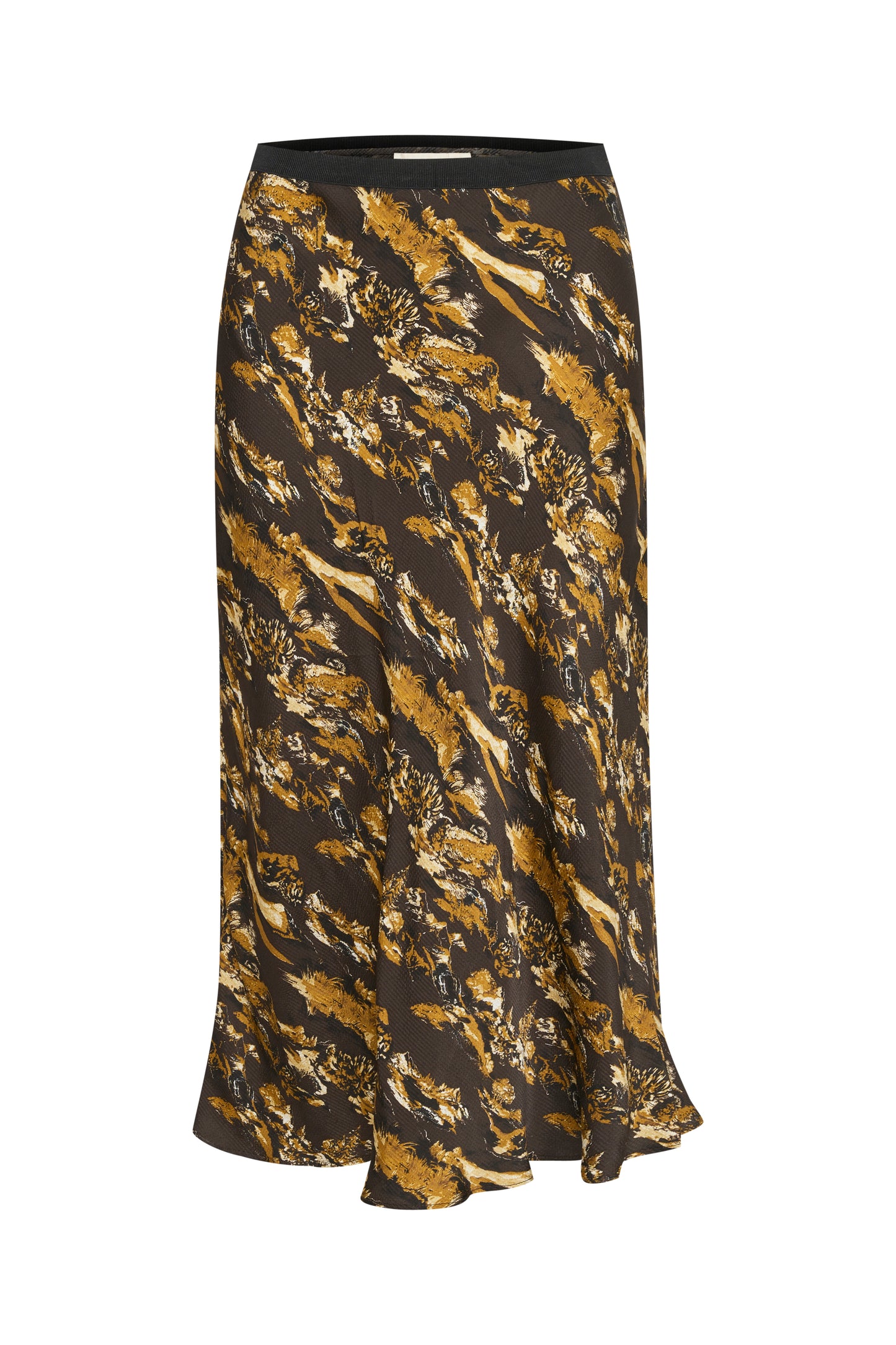 Soaked in Luxury Aisha Skirt STUDIO Skirts Black Mountain Print