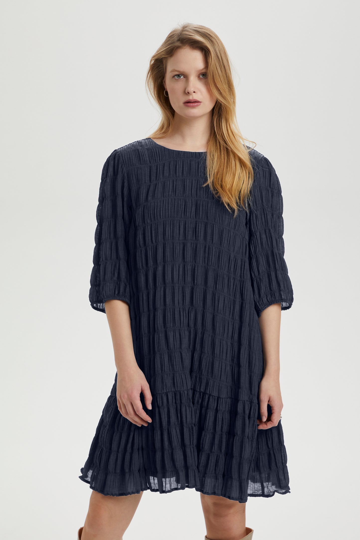 Soaked in Luxury Charlotta Dress Dresses India Ink