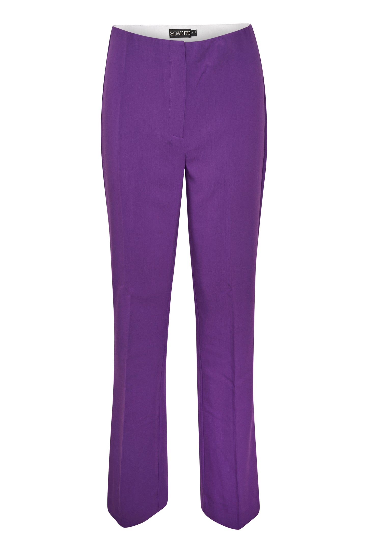 Soaked in Luxury Corinne Pants Trousers Amaranth Purple