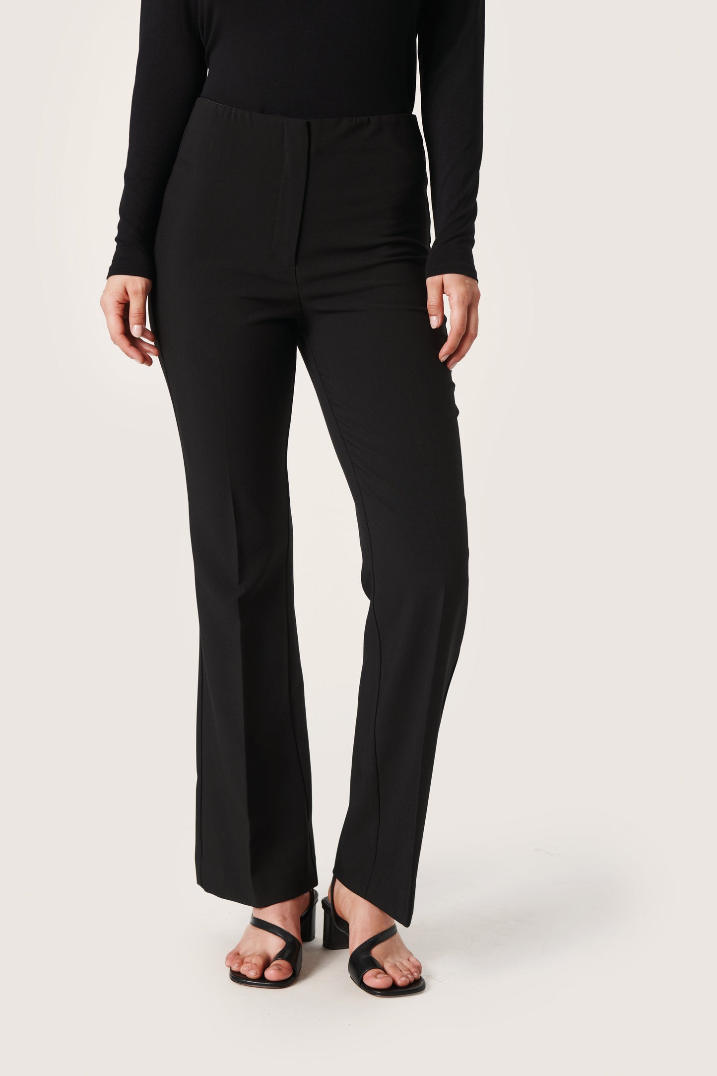 Soaked in Luxury Corinne Pants Trousers Black