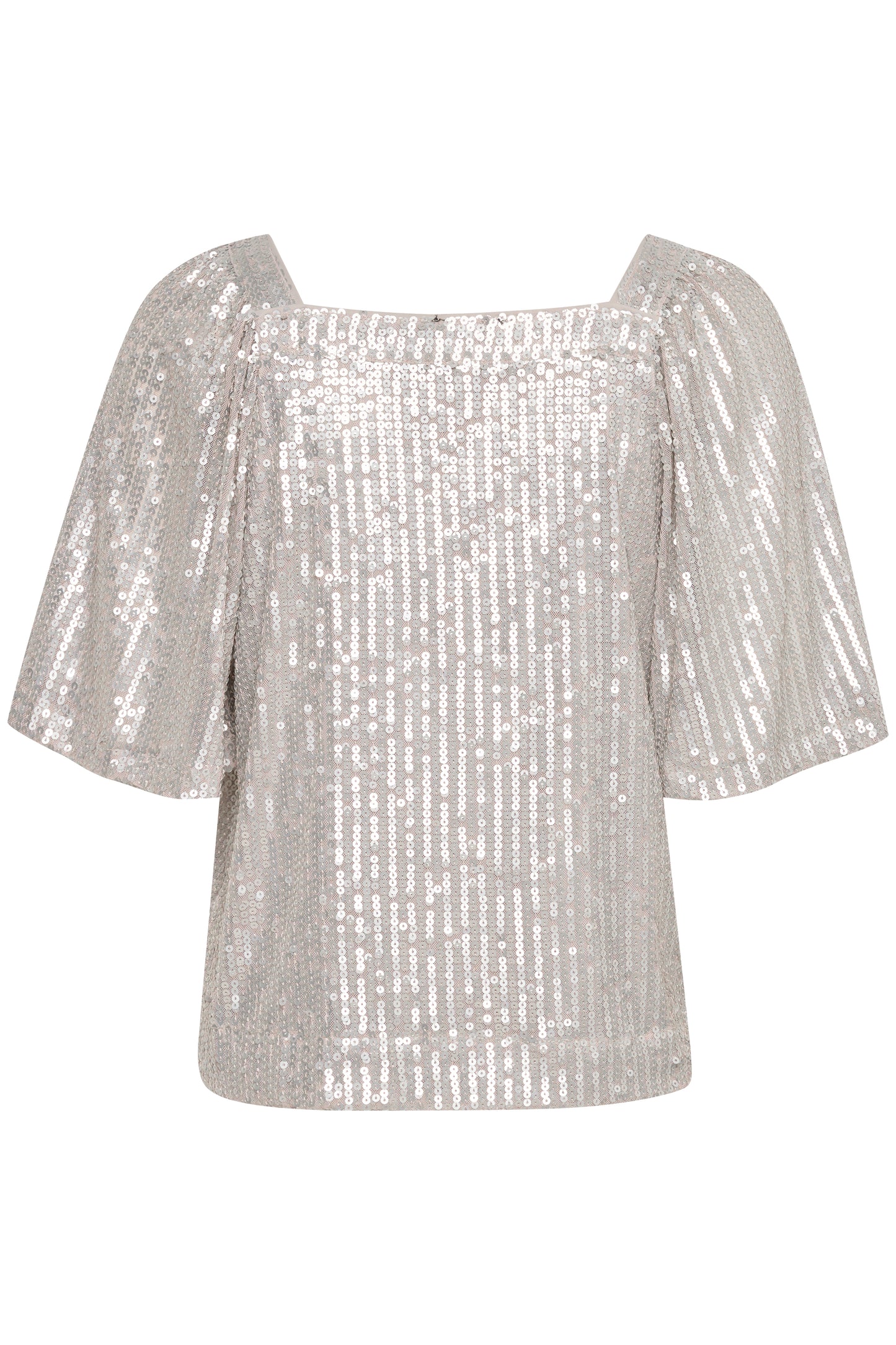Soaked in Luxury Dalila Blouse LS Shirts/Blouses Silver