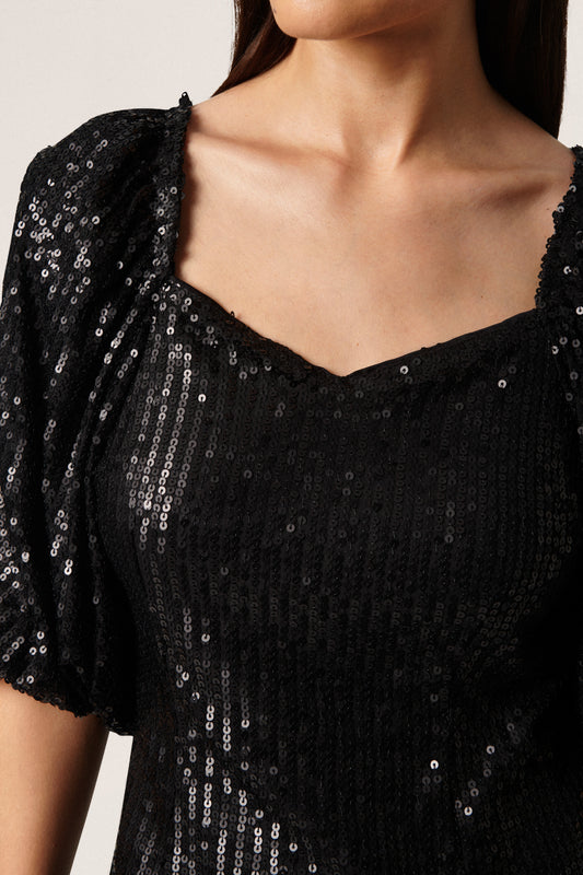 Soaked in Luxury Dalila Gausa Dress Dresses Black