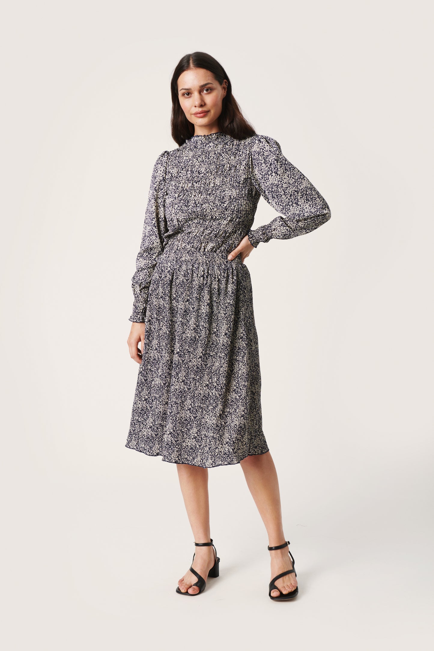 Soaked in Luxury Dorothy Skirt Skirts Mini Mono Flowers Night Sky