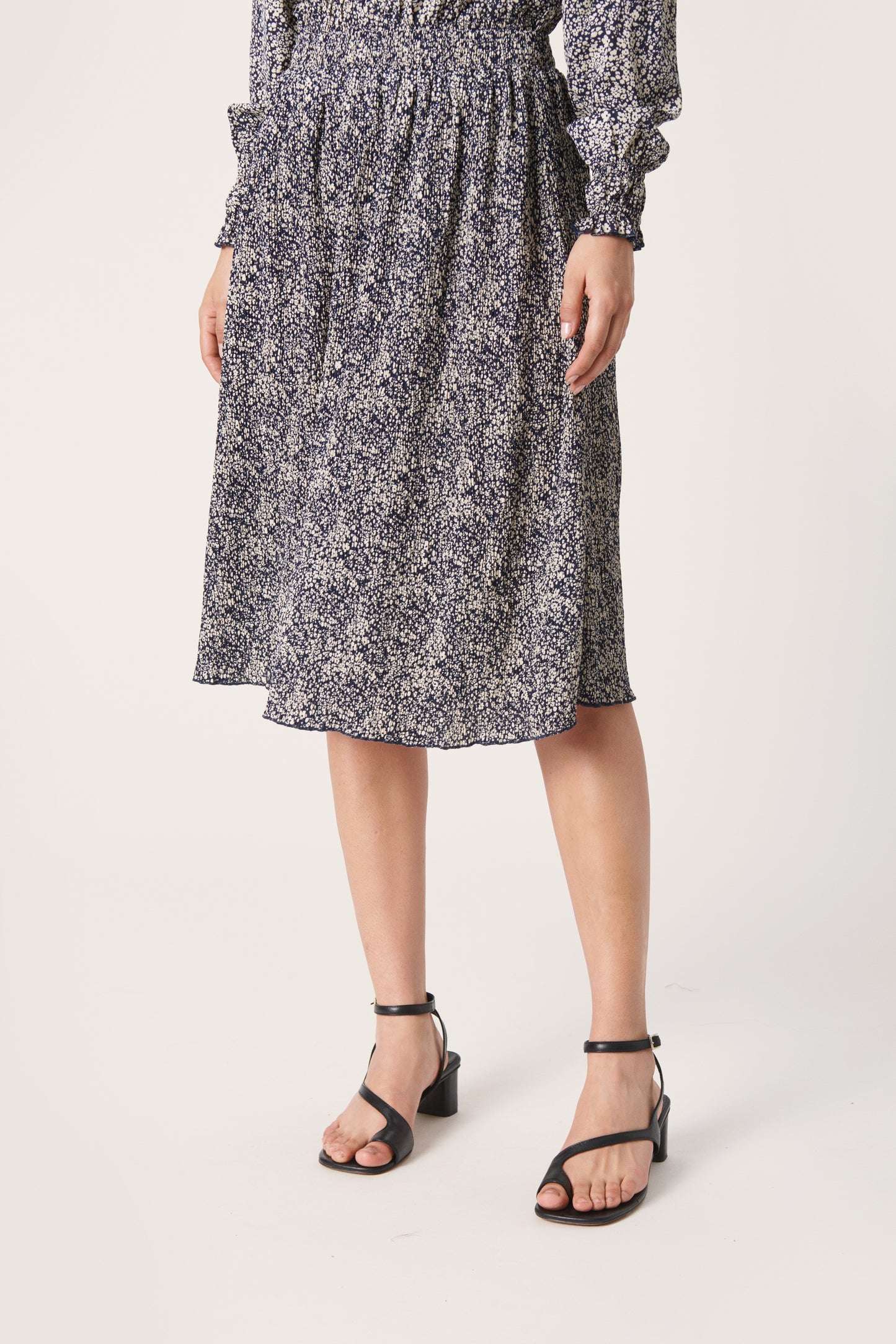Soaked in Luxury Dorothy Skirt Skirts Mini Mono Flowers Night Sky