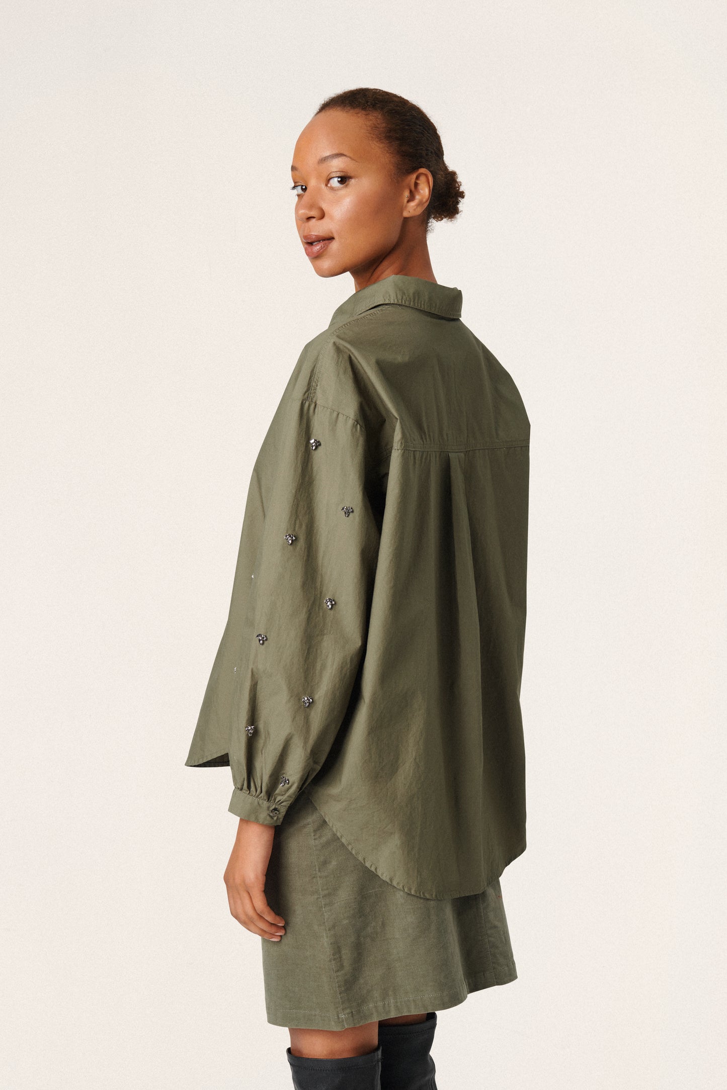 Soaked in Luxury Evelin Shirt Shirts/Blouses Tea Leaf