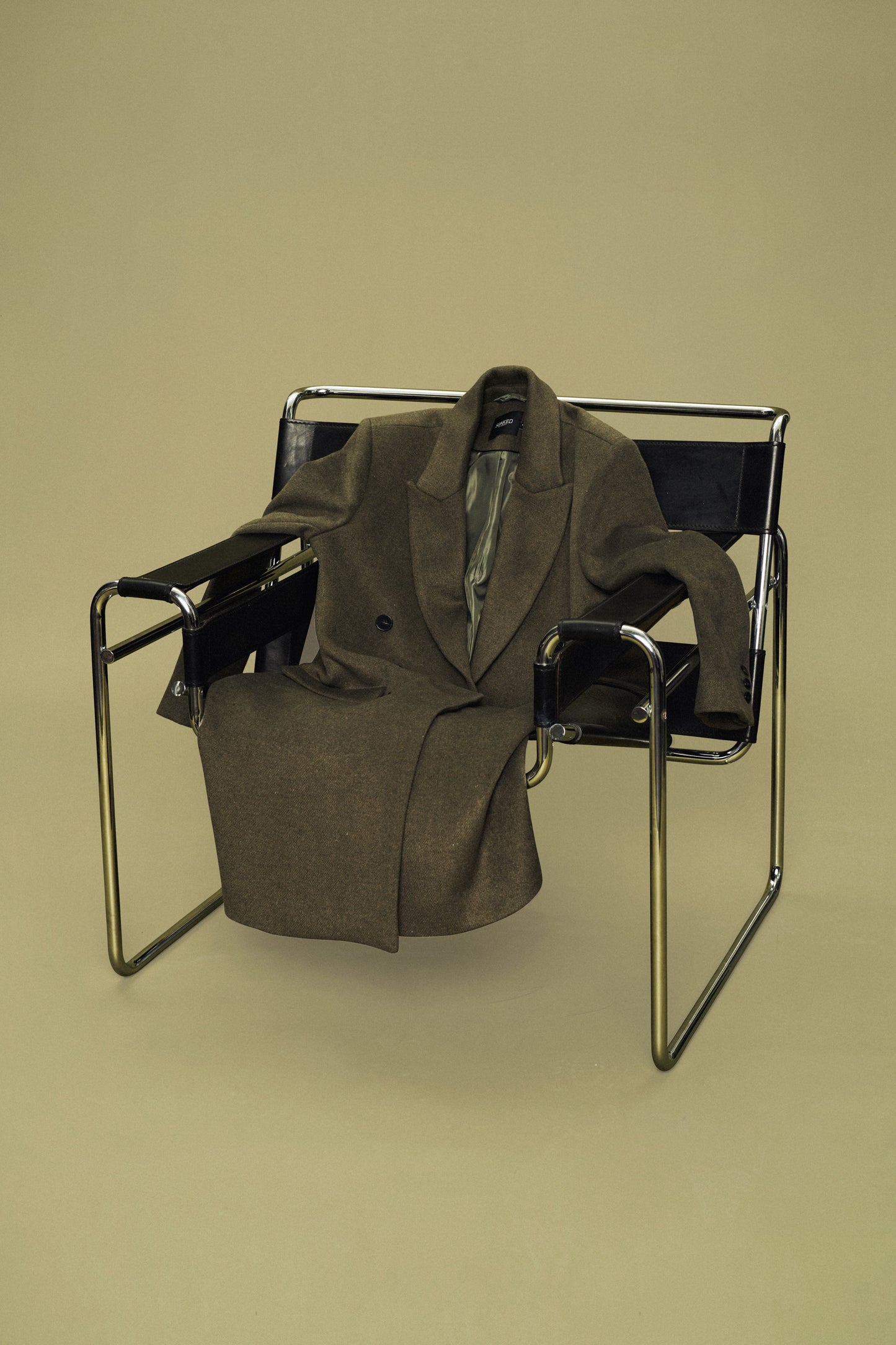 Soaked in Luxury Faria Coat Outerwear Tea Leaf