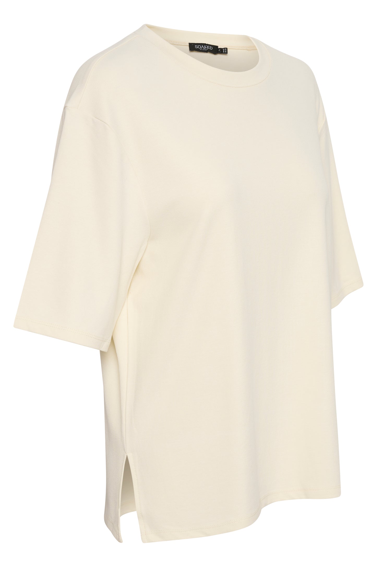 Soaked in Luxury Filli Boxy Tee SS T-shirts Whisper White