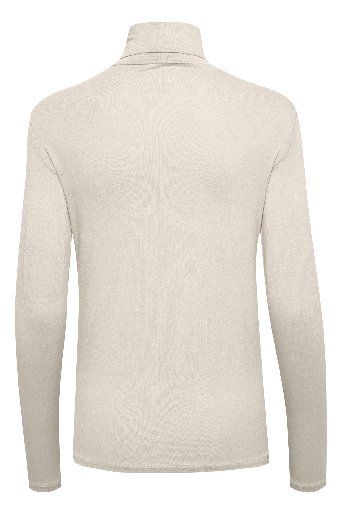 Soaked in Luxury Hanadi Rollneck LS T-shirts Whisper White