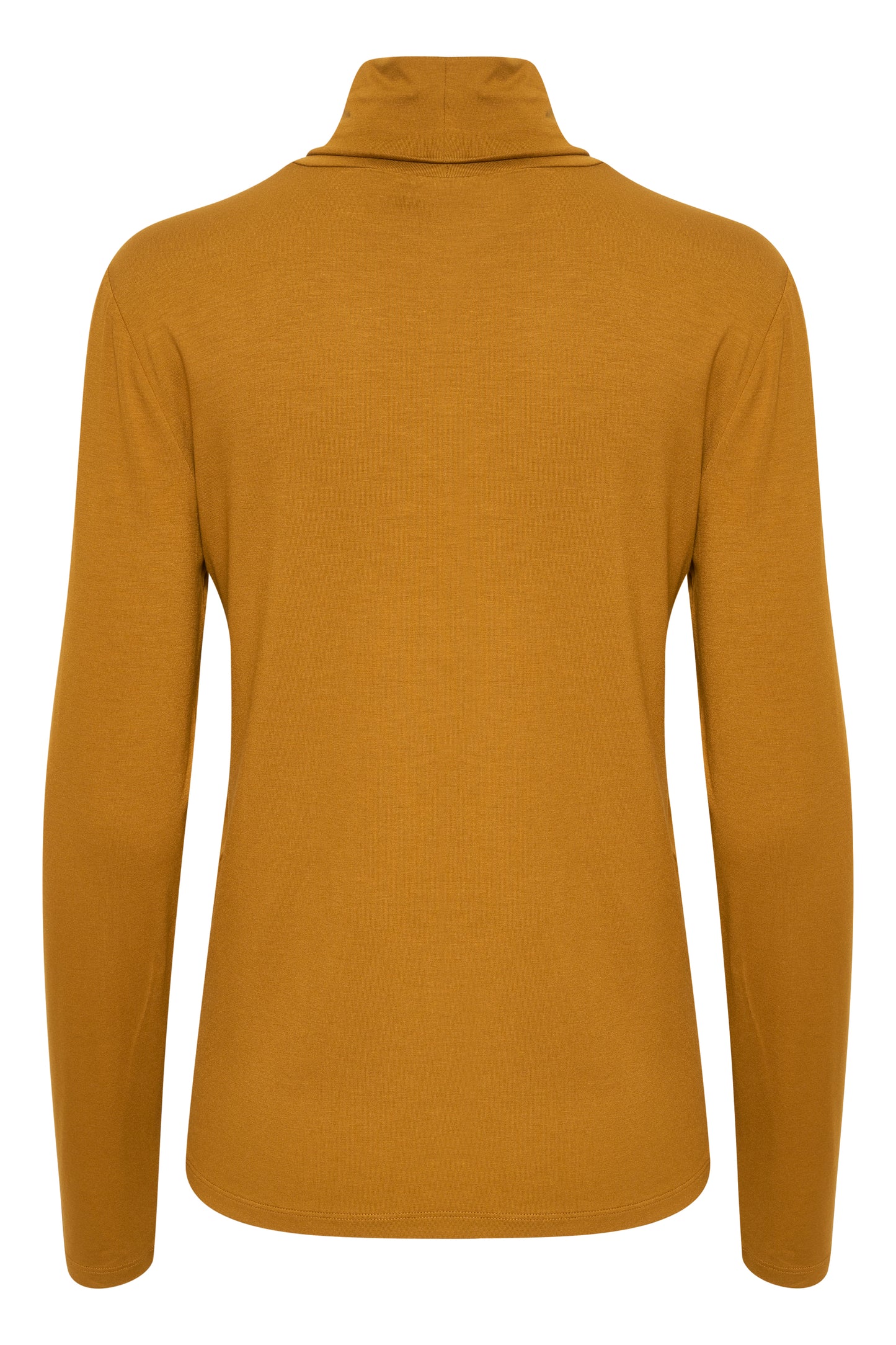Soaked in Luxury Hanadi Rollneck LS T-shirts Golden Brown