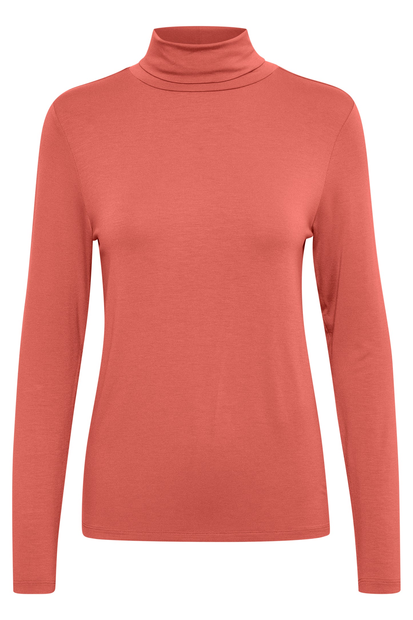 Soaked in Luxury Hanadi Rollneck LS T-shirts Faded Rose