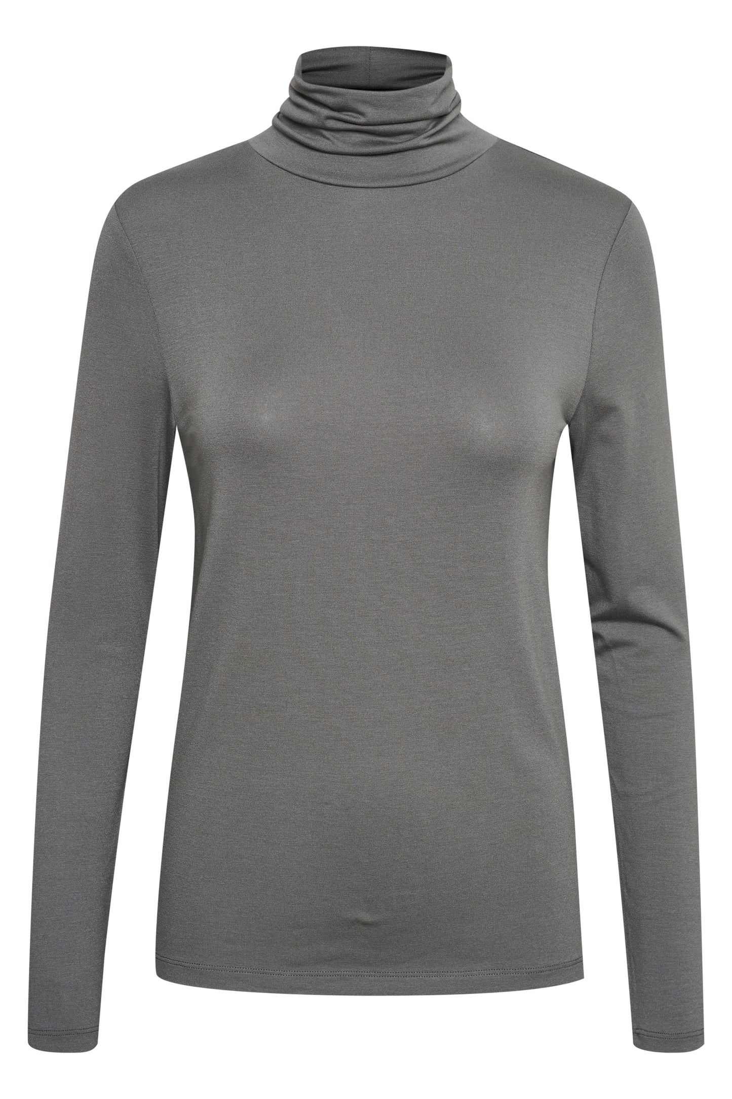 Soaked in Luxury Hanadi Rollneck LS T-shirts Sedona Sage